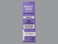 Atropine Sulfate 1 % Syringe