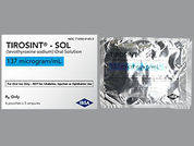 Tirosint-Sol: This is a Solution Oral imprinted with nothing on the front, nothing on the back.