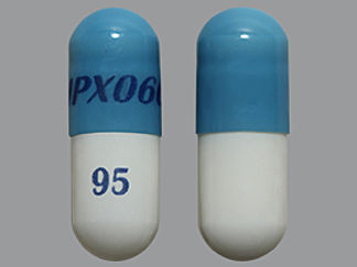 This is a Capsule Er imprinted with IPX066 on the front, 95 on the back.