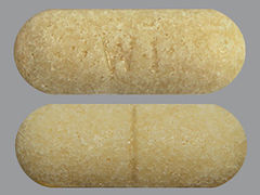 This is a Tablet Er imprinted with W1 on the front, nothing on the back.