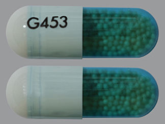 This is a Capsule Er 24 Hr imprinted with G453 on the front, nothing on the back.