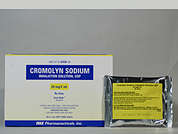 Cromolyn Sodium: This is a colorless Ampul For Nebulization imprinted with nothing on the front, nothing on the back, and is manufactured by TEVA USA.