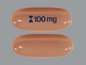 Cyclosporine: Esto es un Cápsula color café oblongo imprimido con logo and 100 mg en la parte delantera, nada en la parte posterior, y es fabricado por TEVA USA.