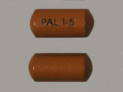 Invega: This is a Tablet Er 24 Hr imprinted with PAL 1.5 on the front, nothing on the back.