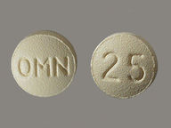 Tableta de 25 Mg de Topamax