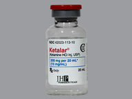 Vial de 20.0 ml(s) of 10 Mg/Ml de Ketalar