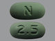 Tableta de 2.5 Mg de Naratriptan Hcl