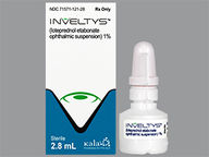 Inveltys 1% (package of 2.8 final dosage formml(s)) Suspension Drops