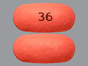 Methylphenidate Er: This is a Tablet Er 24 Hr imprinted with 36 on the front, nothing on the back.