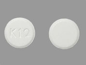 Hydroxyzine Hcl: This is a Tablet imprinted with K12 on the front, nothing on the back.