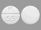 Tableta de 5 Mg-1.5Mg de Hydrocodone/Homatropine