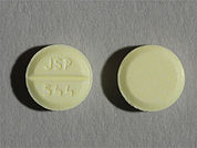 Digox: This is a Tablet imprinted with JSP  544 on the front, nothing on the back.