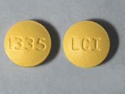 Doxycycline Monohydrate: This is a Tablet imprinted with 1335 on the front, LCI on the back.