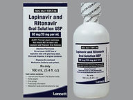 Lopinavir-Ritonavir 400-100/5 Solution Oral