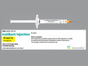 Icatibant: This is a Syringe imprinted with nothing on the front, nothing on the back.