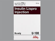 Insulin Lispro 100/Ml (package of 10.0 ml(s)) null