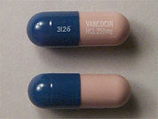Vancocin Hcl: This is a Capsule imprinted with 3126 on the front, VANCOCIN  HCL 250mg on the back.