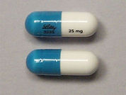 Strattera: This is a Capsule imprinted with Lilly  3228 on the front, 25 mg on the back.