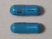 Strattera: This is a Capsule imprinted with Lilly  3229 on the front, 40 mg on the back.