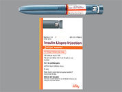 Insulin Lispro Junior Kwikpen: Esto es un Inyector De Insulina Unidad Media imprimido con nada en la parte delantera, nada en la parte posterior, y es fabricado por None.