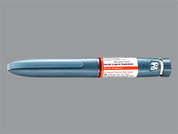 Insulin Lispro Junior Kwikpen: This is a colorless Insulin Pen Half-unit imprinted with nothing on the front, nothing on the back, and is manufactured by ELI LILLY & CO..