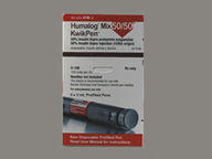 Inyector De Insulina de 50-50/Ml (package of 3.0 ml(s)) de Humalog Mix 50-50