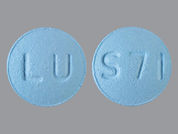 Desloratadine: This is a Tablet imprinted with LU on the front, S71 on the back.