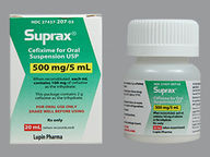 Suprax 500Mg/5Ml (package of 20.0 ml(s)) null