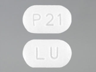 Esto es un Tableta imprimido con LU en la parte delantera, P21 en la parte posterior, y es fabricado por None.