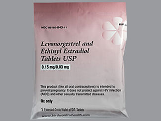 This is a Tablet Dose Pack 3 Months imprinted with LU on the front, U21 or U22 on the back.
