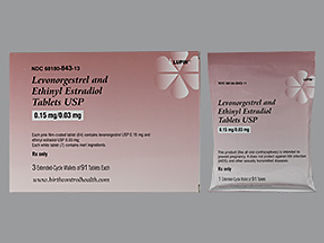 This is a Tablet Dose Pack 3 Months imprinted with LU on the front, U21 or U22 on the back.