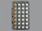 Levonorgestrel-Eth Estradiol: This is a Tablet imprinted with LU on the front, T21 or T22 on the back.