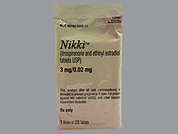 Nikki: Esto es un Tableta multicolor (2) redondo imprimido con LU en la parte delantera, K31 or K33 en la parte posterior, y es fabricado por LUPIN PHARMACEU.