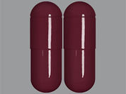 Cycloserine: This is a Capsule imprinted with nothing on the front, nothing on the back.