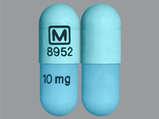 This is a Capsule Er 24 Hr imprinted with logo and 8952 on the front, 10 mg on the back.