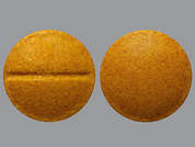 Vitamin B-2: Esto es un Tableta naranja redondo imprimido con nada en la parte delantera, nada en la parte posterior, y es fabricado por MASON DISTRIB..