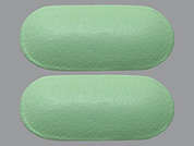 Calcium: This is a pale green oblong Tablet imprinted with nothing on the front, nothing on the back, and is manufactured by MASON DISTRIB..