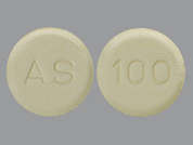 Amiodarone Hcl: This is a yellow round Tablet imprinted with AS on the front, 100 on the back, and is manufactured by CHARTWELL RX LL.