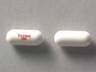 Tableta de 500 Mg de Tylenol Extra Strength