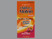 Children'S Motrin: This is a Suspension Oral imprinted with nothing on the front, nothing on the back.