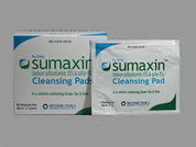 Sumaxin: This is a Pads Medicated imprinted with nothing on the front, nothing on the back.