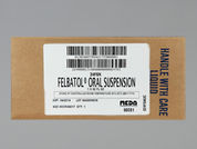 Felbatol: This is a Suspension Oral imprinted with nothing on the front, nothing on the back.