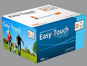 Easy Touch: Esto es un Jeringa Empty Disposable imprimido con nada en la parte delantera, nada en la parte posterior, y es fabricado por None.