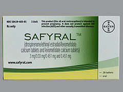 Esto es un Tableta multicolor (2) redondo imprimido con Y+ or M+ en la parte delantera, nada en la parte posterior, y es fabricado por BAYER,PHARM DIV.
