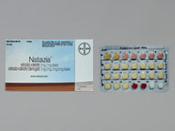 Tableta de 3-2-1(28) de Natazia