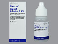 Texacort 2.5 % Solution Non-oral