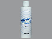 Avar Ls: This is a Cleanser imprinted with nothing on the front, nothing on the back.