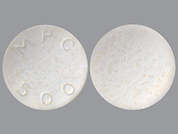 Lithostat: This is a white round Tablet imprinted with MPC  500 on the front, nothing on the back, and is manufactured by MISSION PHARM..