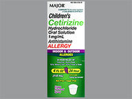 Solución Oral de 10 Mg de Children'S Cetirizine Hcl
