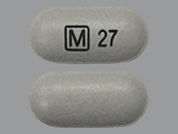Methylphenidate Er: This is a Tablet Er 24 Hr imprinted with M 27 on the front, nothing on the back.